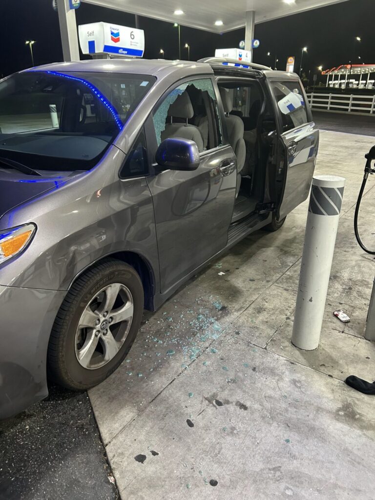 車上荒らし被害